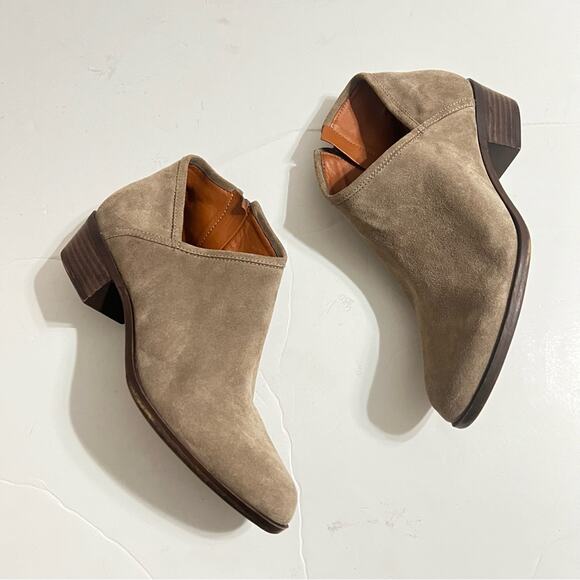 Lucky Brand Suede Brekke Ankle Bootie Size 12 - Picture 4 of 9